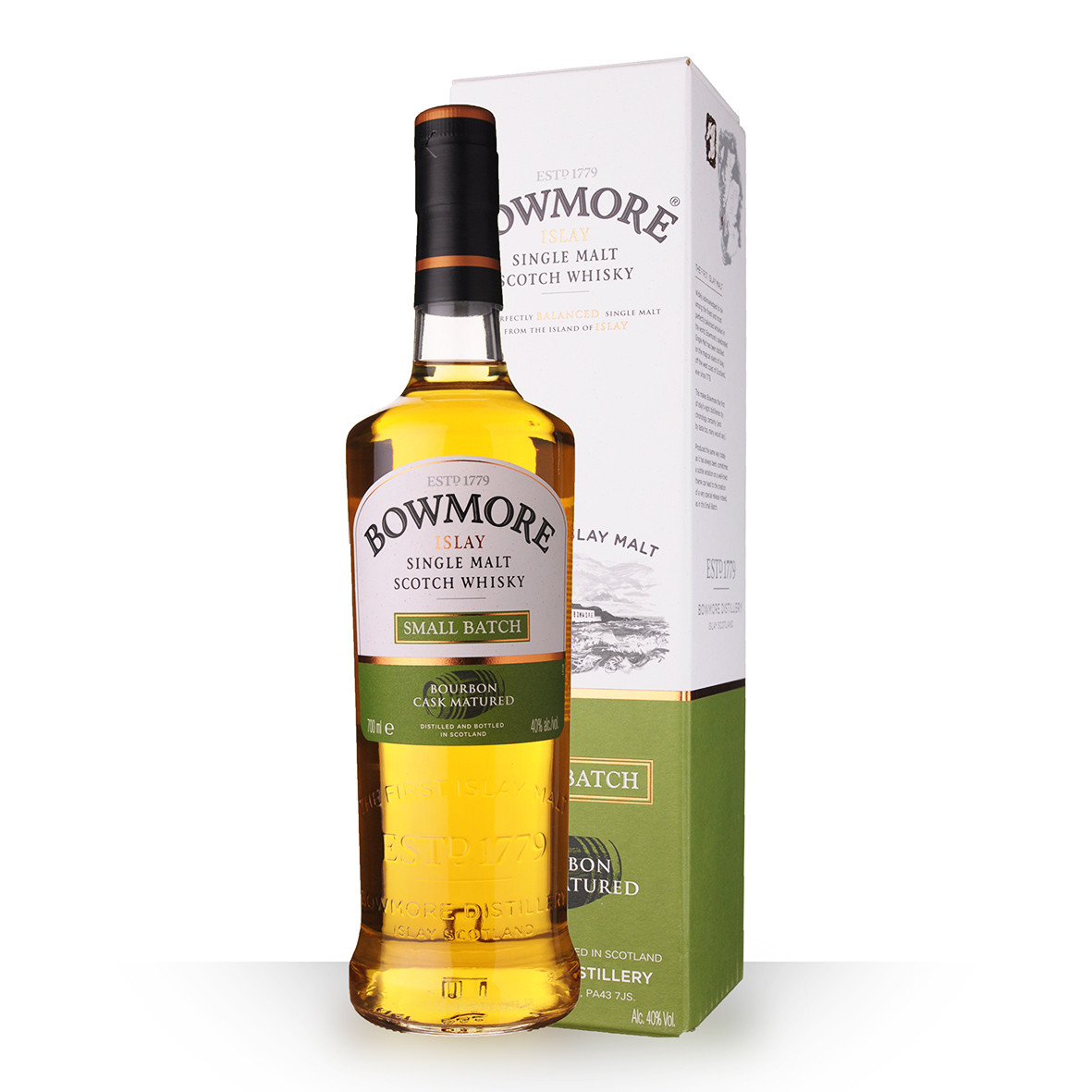 Whisky Bowmore Small Batch 70cl Etui www.odyssee-vins.com