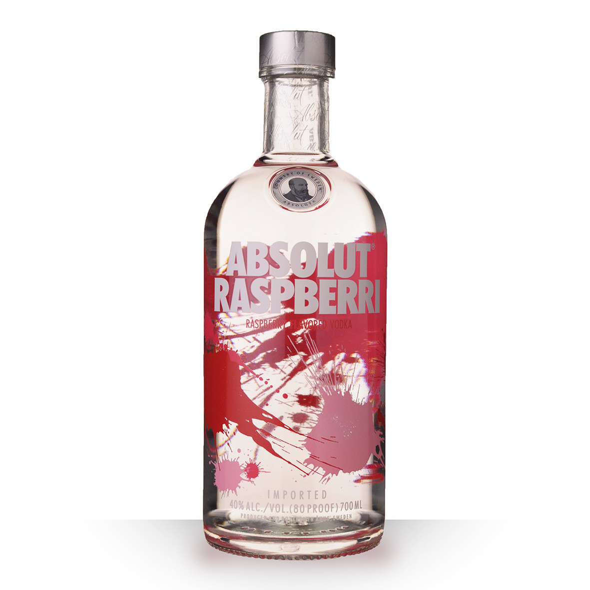 Vodka Absolut Raspberri (Framboise) 70cl www.odyssee-vins.com