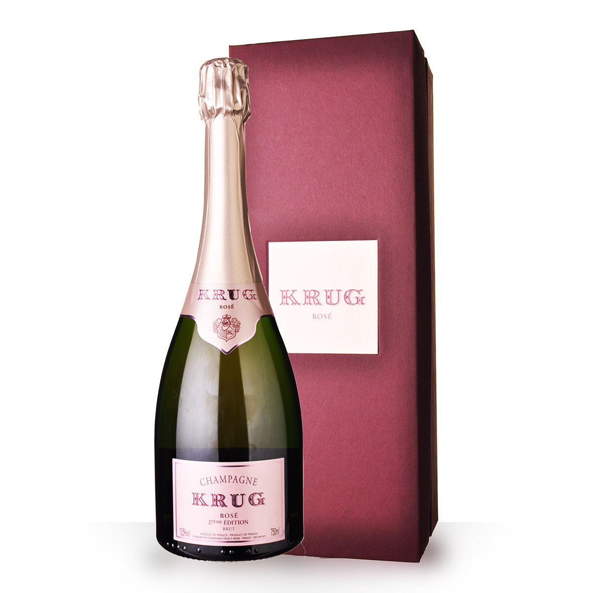 Champagne Krug Grande Cuvée Rosé 75cl 27ème édition Coffret www.odyssee-vins.com