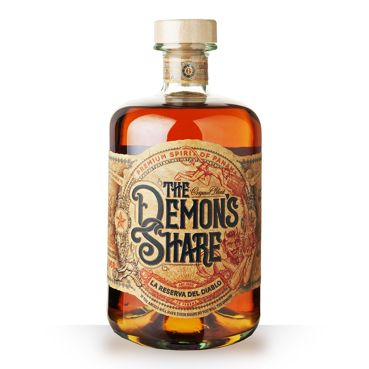 Rhum The Demons Share la Reserva Del Diablo 6 ans 70cl www.odyssee-vins.com
