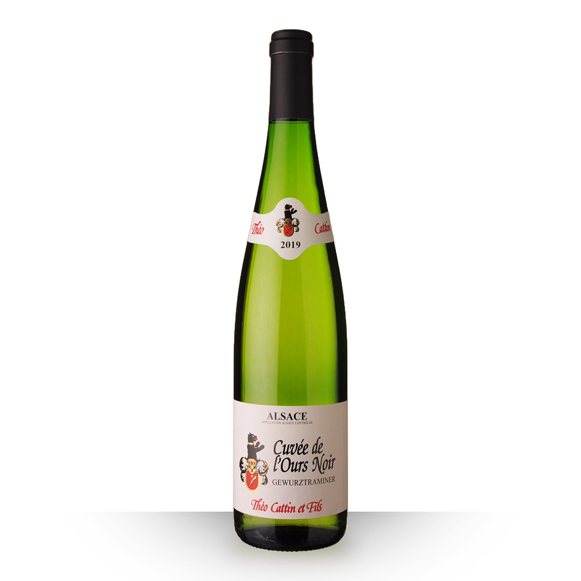 Théo Cattin Cuvée de lOurs Noir Alsace Gewurztraminer Blanc 2019 75cl www.odyssee-vins.com