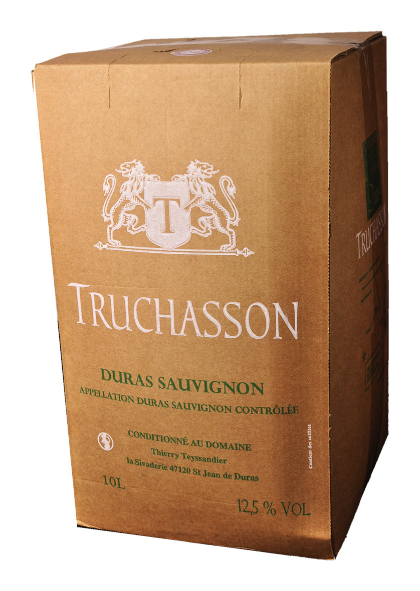 Bag-In-Box 10L Domaine de Truchasson Côtes de Duras Blanc www.odyssee-vins.com