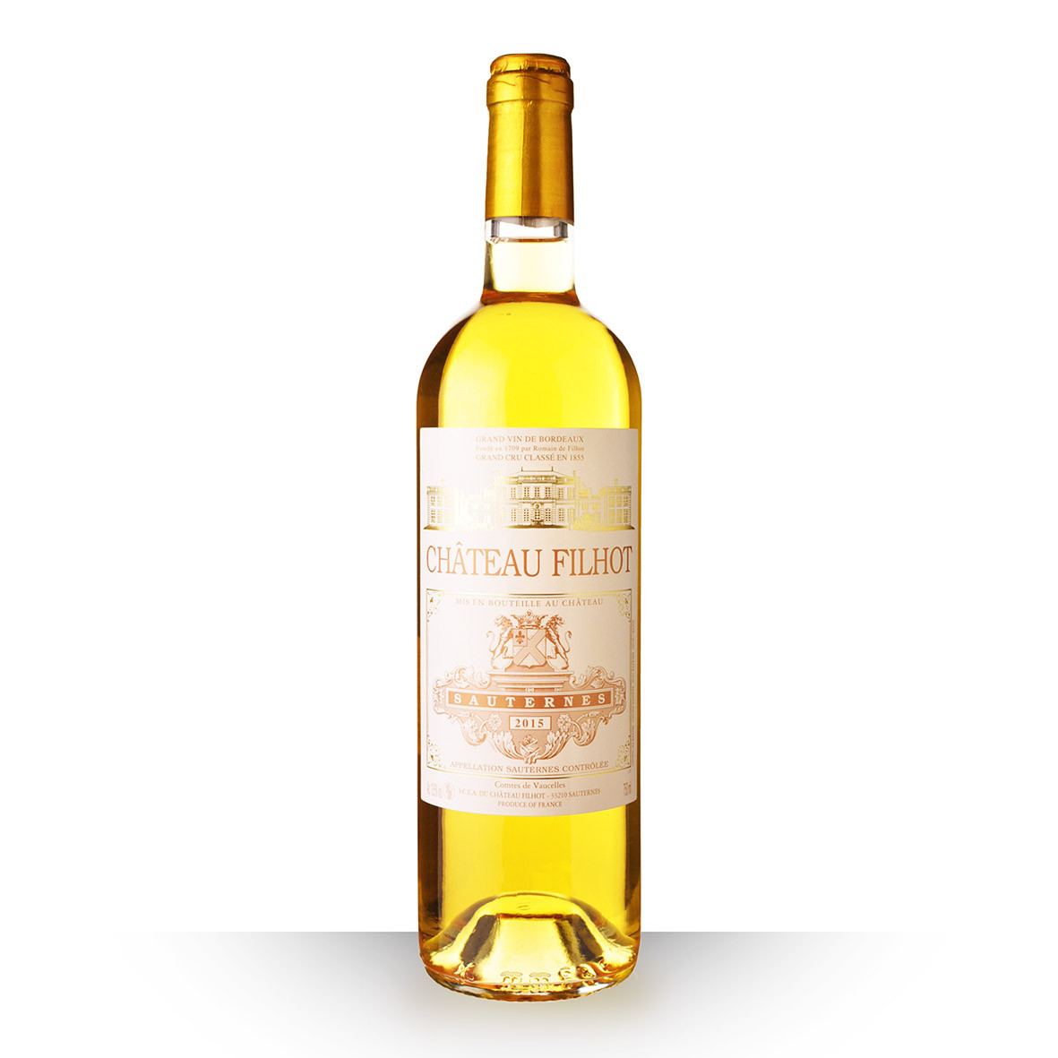 Château Filhot Sauternes Blanc 2015 75cl www.odyssee-vins.com