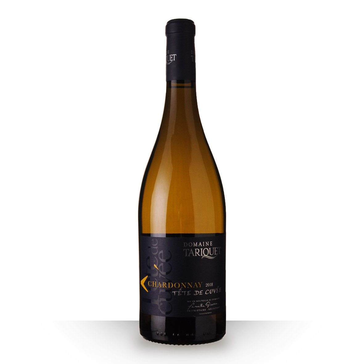 Domaine du Tariquet Chardonnay Tête de Cuvée Blanc 2018 75cl www.odyssee-vins.com