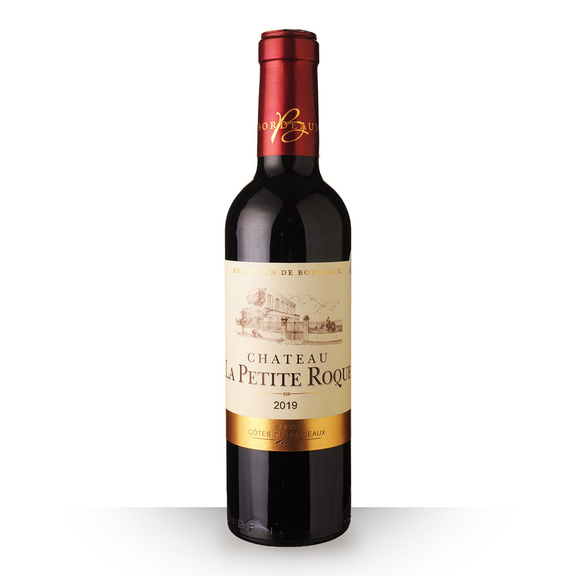 Château la Petite Roque Côtes de Bordeaux Blaye Rouge 2019 37,5cl www.odyssee-vins.com