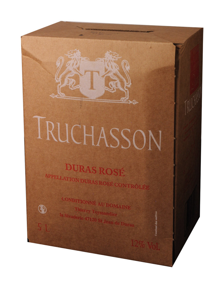 Bag-In-Box 5L Domaine de Truchasson Côtes de Duras Rosé www.odyssee-vins.com
