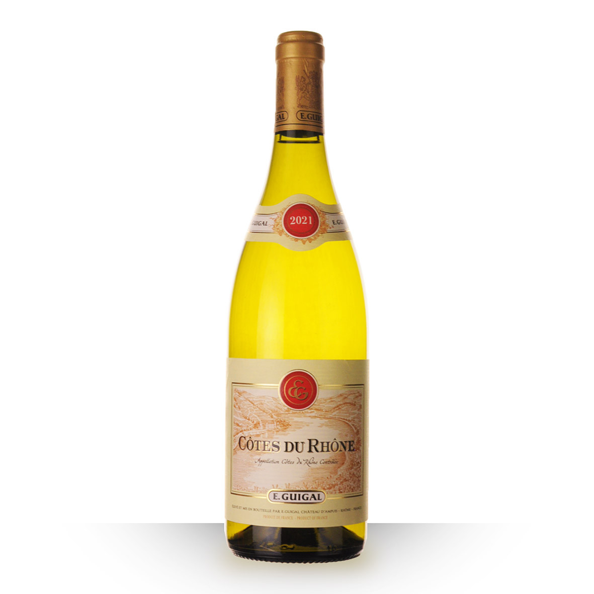 Guigal Côtes du Rhône Blanc 2021 75cl www.odyssee-vins.com
