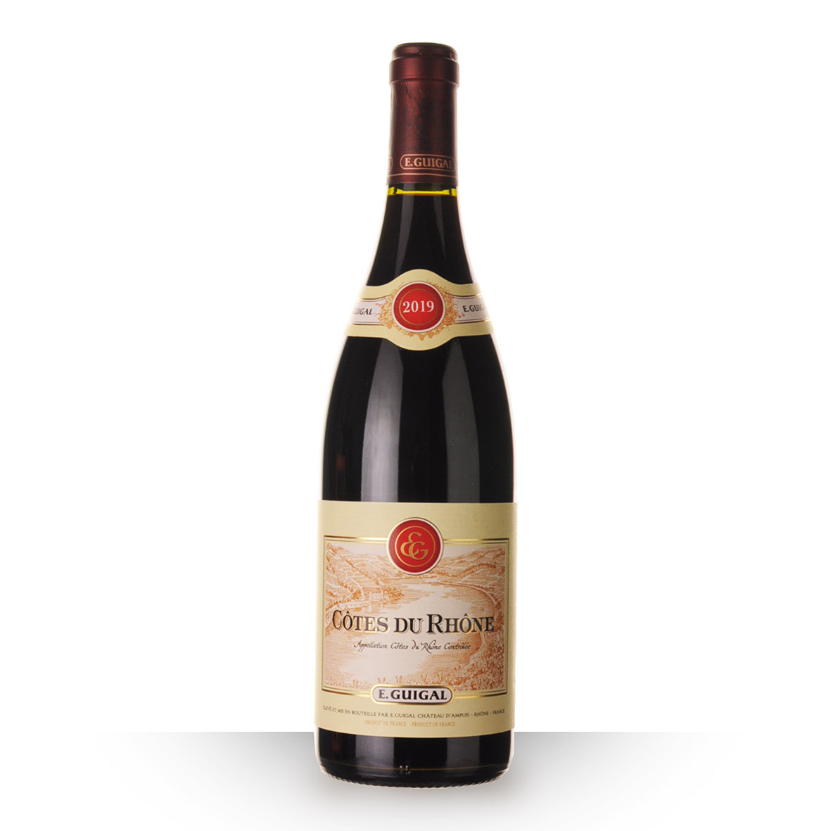 Guigal Côtes du Rhône Rouge 2019 75cl www.odyssee-vins.com