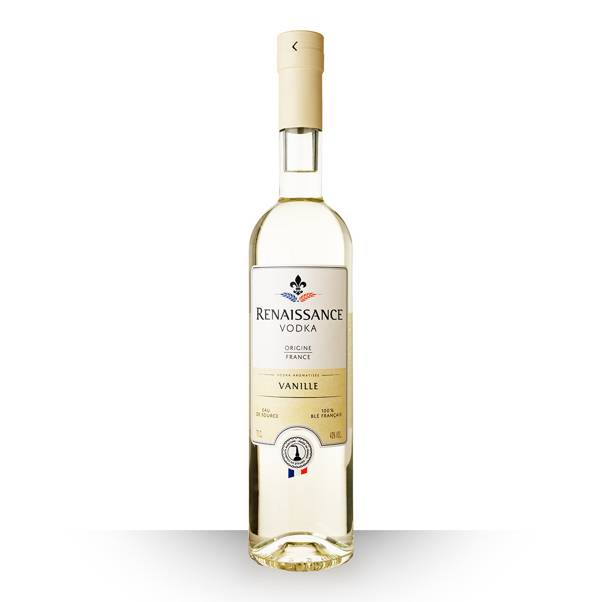 Vodka Renaissance Vanille 70cl Etui www.odyssee-vins.com