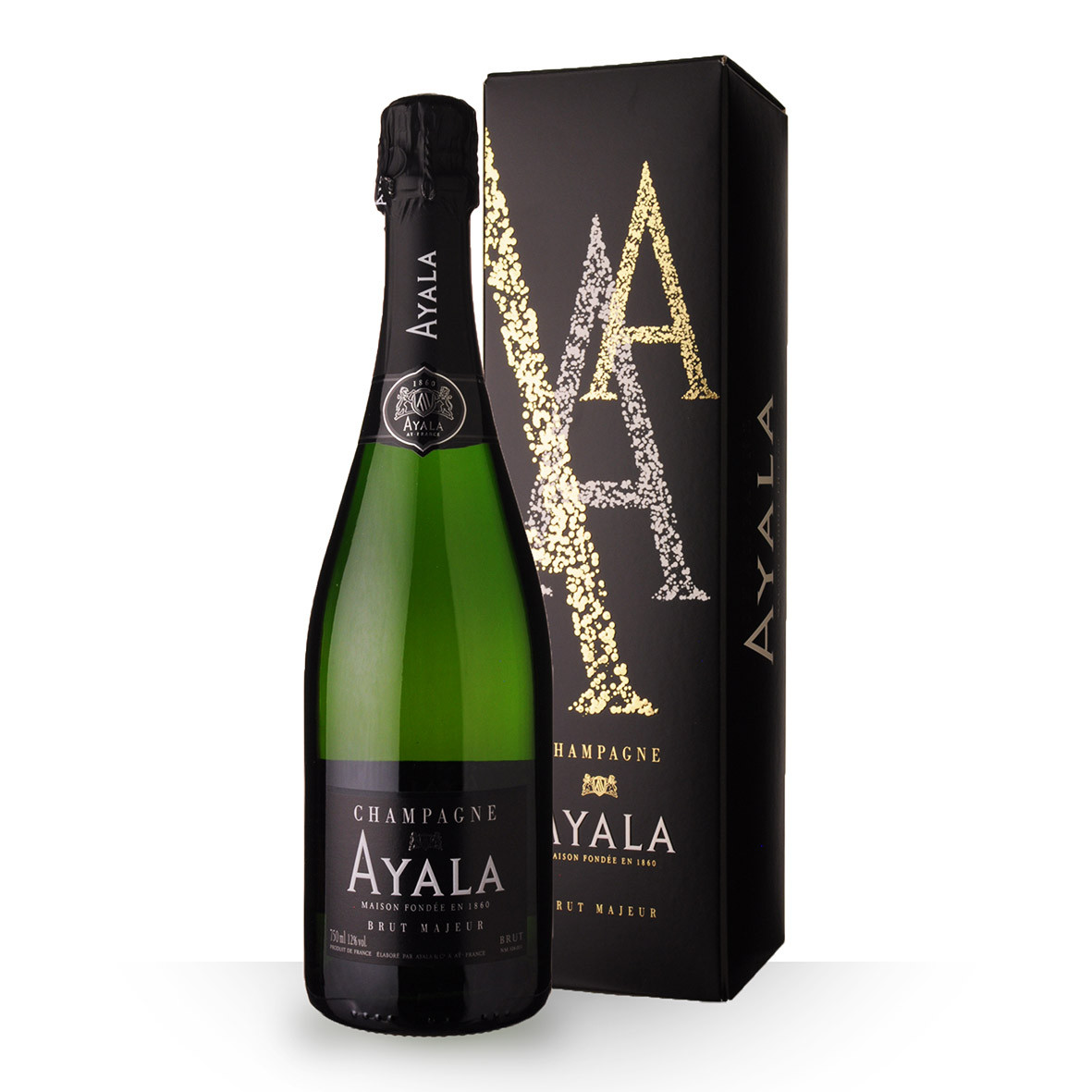 Champagne Ayala Brut Majeur 75cl Etui www.odyssee-vins.com