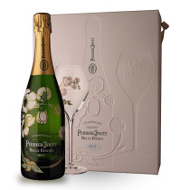 Champagne Perrier-Jouët Belle Époque 2012 75cl Coffret 2 flutes www.odyssee-vins.com
