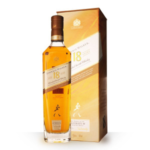 Whisky Johnnie Walker Platinium Label 18 ans 70cl Etui www.odyssee-vins.com