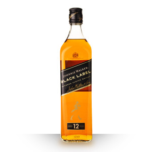 Whisky Johnnie Walker Black Label 12 ans 70cl www.odyssee-vins.com