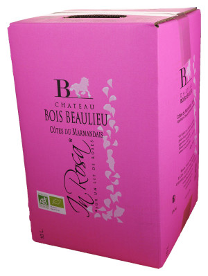 Bag-in-Box 10L Château Bois Beaulieu Côtes du Marmandais Rosé www.odyssee-vins.com