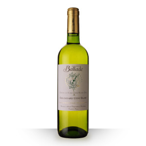 Domaine de Ballade Colombard Côtes de Gascogne Blanc 2020 75cl www.odyssee-vins.com