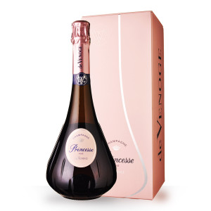 Champagne de Venoge Princesse Rosé 75cl Etui www.odyssee-vins.com