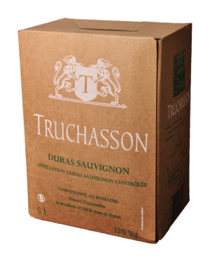 Bag-In-Box 5L Domaine de Truchasson Côtes de Duras Blanc www.odyssee-vins.com