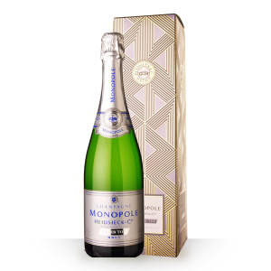 Champagne Heidsieck Monopole Silver Top 75cl Etui www.odyssee-vins.com